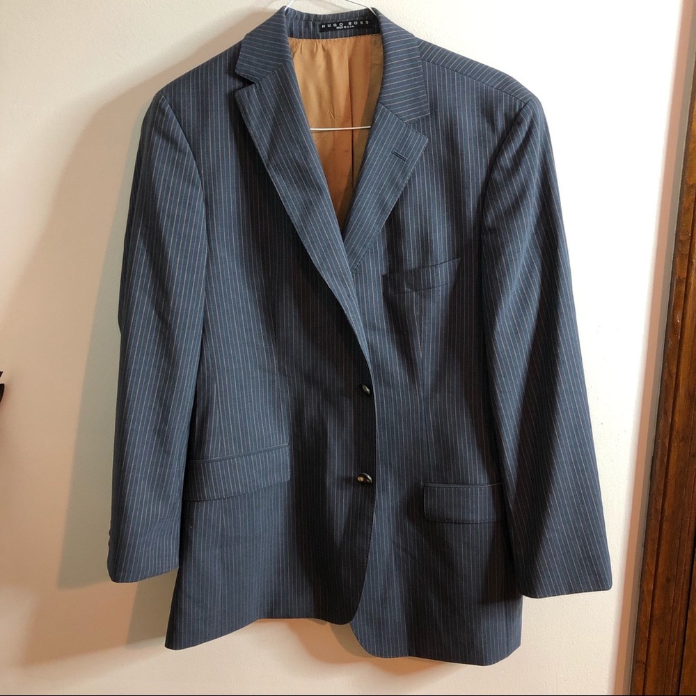 Hugo Boss 42R Scorsese Movie US Suit Jacket Navy